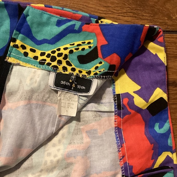 90’s Bold Animal Print 35th & 10th Midi Skirt - Picture 3 of 3